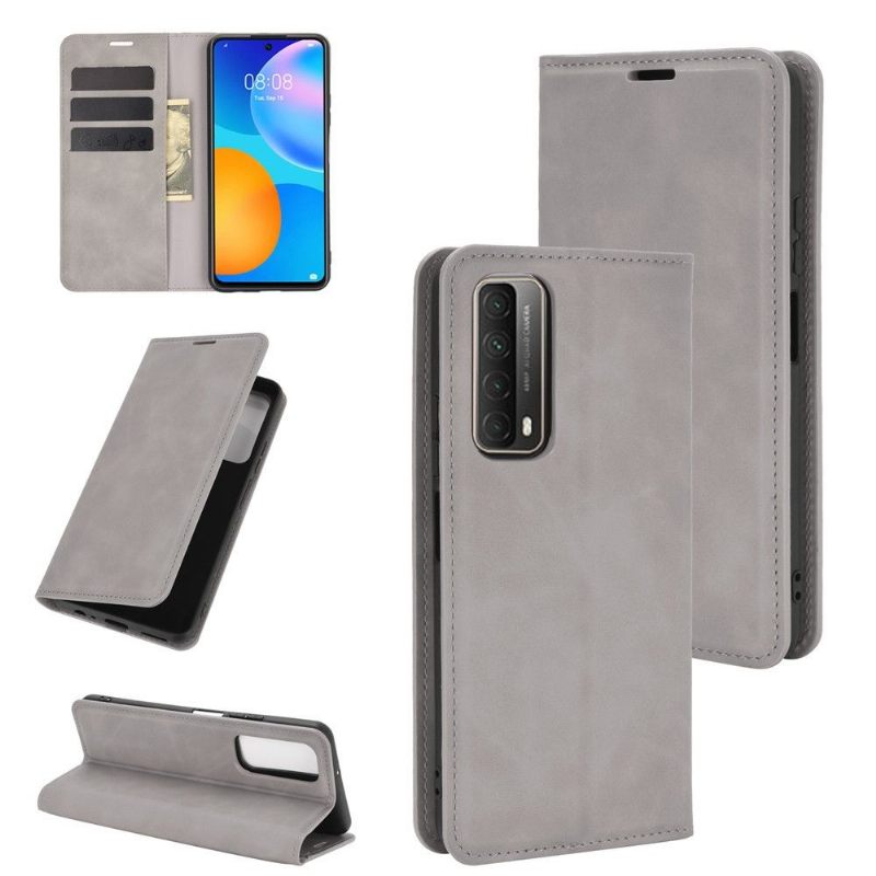 Folio-hoesje voor Huawei P Smart 2021 Zakelijk Retro