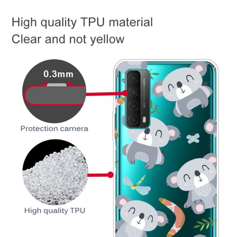Hoesje voor Huawei P Smart 2021 Anti-fall Koala's