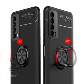 Hoesje voor Huawei P Smart 2021 Flex Met Roterende Ondersteuning Zwart