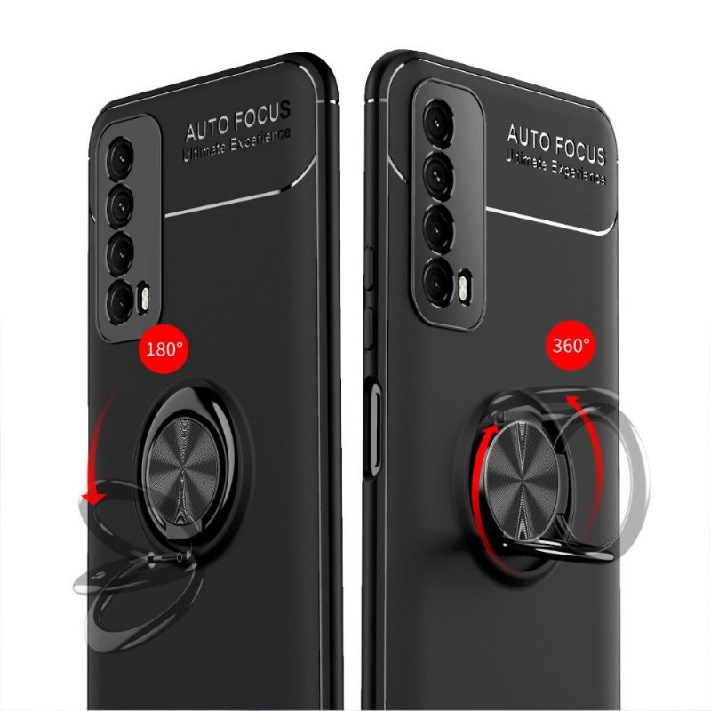 Hoesje voor Huawei P Smart 2021 Flex Met Roterende Ondersteuning Zwart
