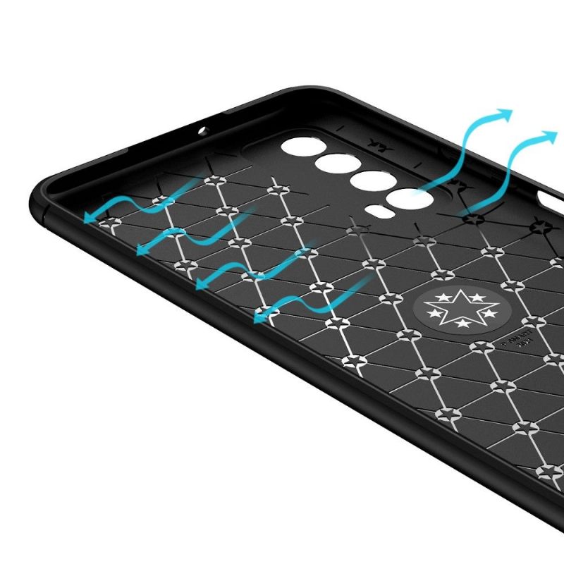 Hoesje voor Huawei P Smart 2021 Flex Met Roterende Ondersteuning Zwart