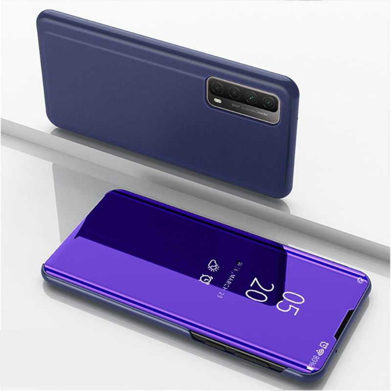 Hoesje voor Huawei P Smart 2021 Folio-hoesje Spiegeleffect