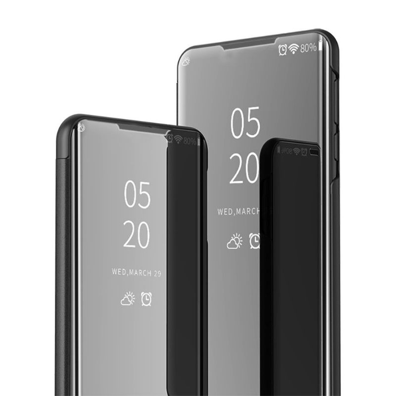 Hoesje voor Huawei P Smart 2021 Folio-hoesje Spiegeleffect