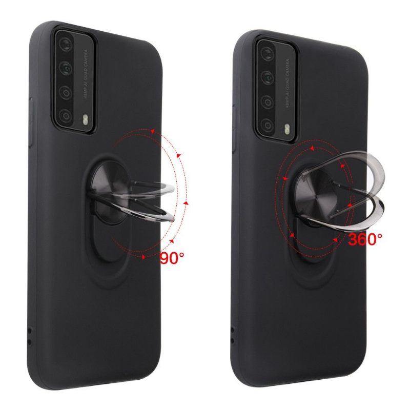 Hoesje voor Huawei P Smart 2021 Mat Effect Met Ondersteuning Op De Rug