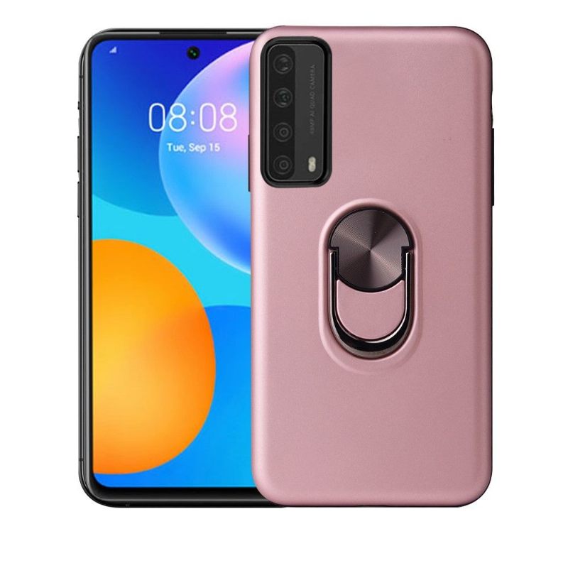 Hoesje voor Huawei P Smart 2021 Mat Effect Met Ondersteuning Op De Rug