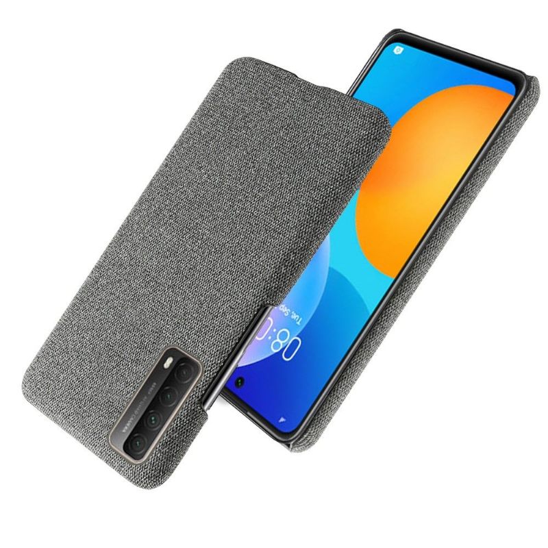 Hoesje voor Huawei P Smart 2021 Stoffen Bekleding