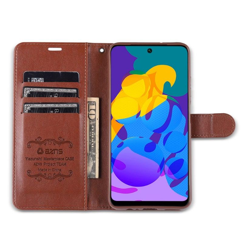 Leren Hoesje voor Huawei P Smart 2021 Azns Kunstleer