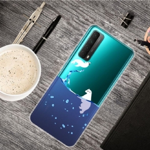 Telefoonhoesje voor Huawei P Smart 2021 Zeehond En Ijsbeer