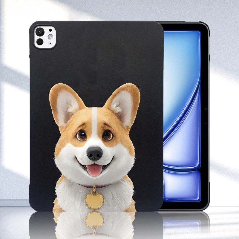 Case Hoesje iPad Pro 13 (2025) Telefoonhoesje Corgi