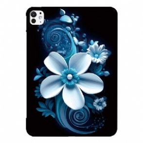 Cover Hoesje iPad Pro 13 (2025) Telefoonhoesje Zwarte Orchidee