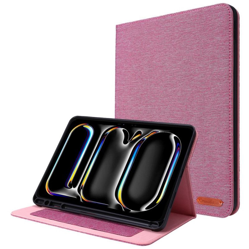 Cover iPad Pro 13 (2025) Stof Bescherming Hoesje