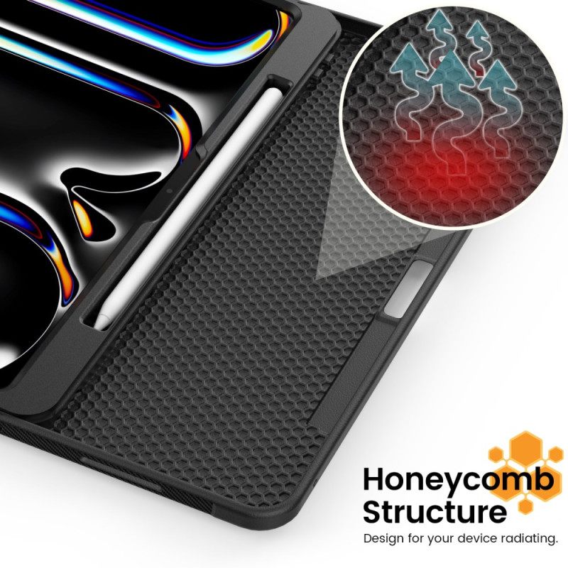 Cover Voor iPad Pro 13 (2025) Kaarthouder En Magnetische Houder