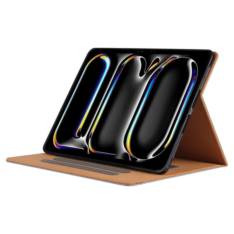 Flip Case Leren iPad Pro 13 (2025) Standaardfunctie En Automatische Wake/sleep-functie