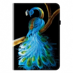 Hoesje Case iPad Pro 13 (2025) Pauwenpatroon