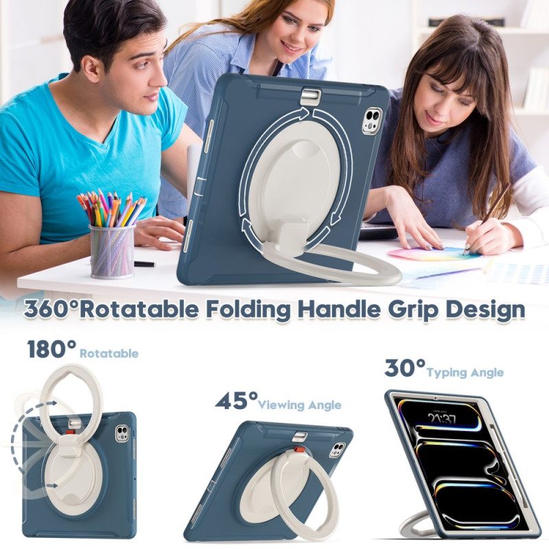 Hoesje iPad Pro 13 (2025) Handvat En Stylushouder