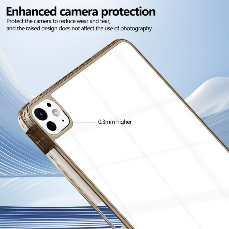 Hoesje iPad Pro 13 (2025) Transparant Design