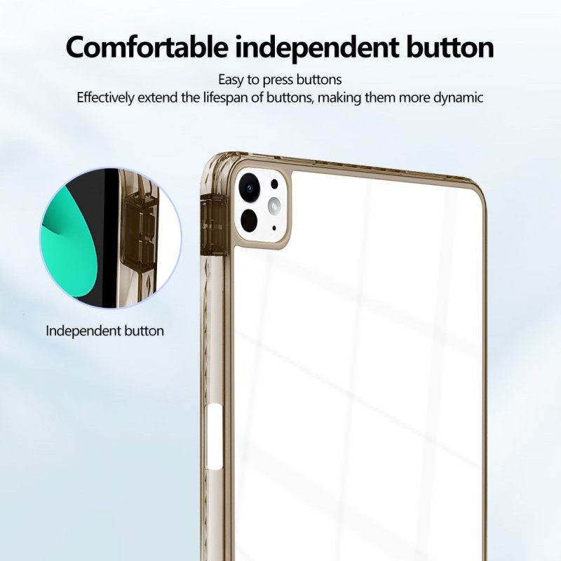 Hoesje iPad Pro 13 (2025) Transparant Design