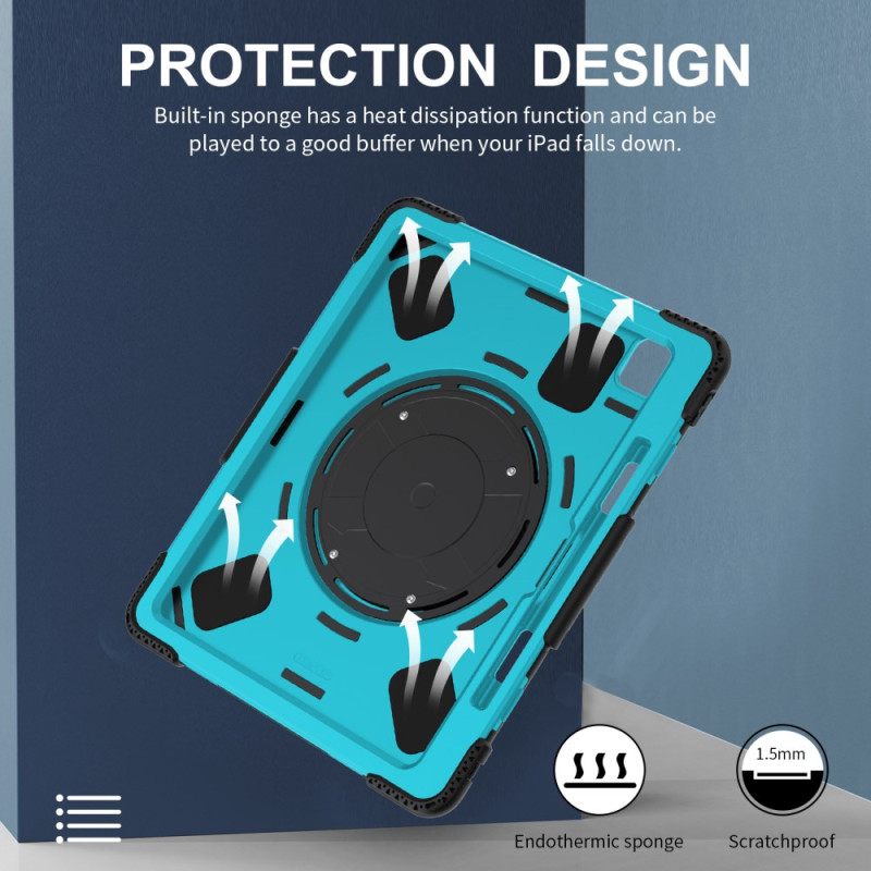 Hoesje iPad Pro 13 (2025) Ultra-resistente Standaard En Schouderriem