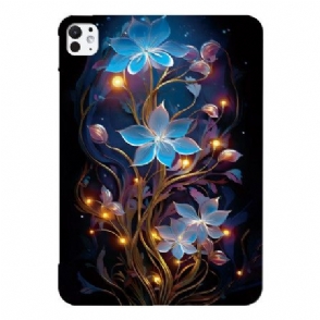 Hoesje iPad Pro 13 (2025) Verlichte Bloemen