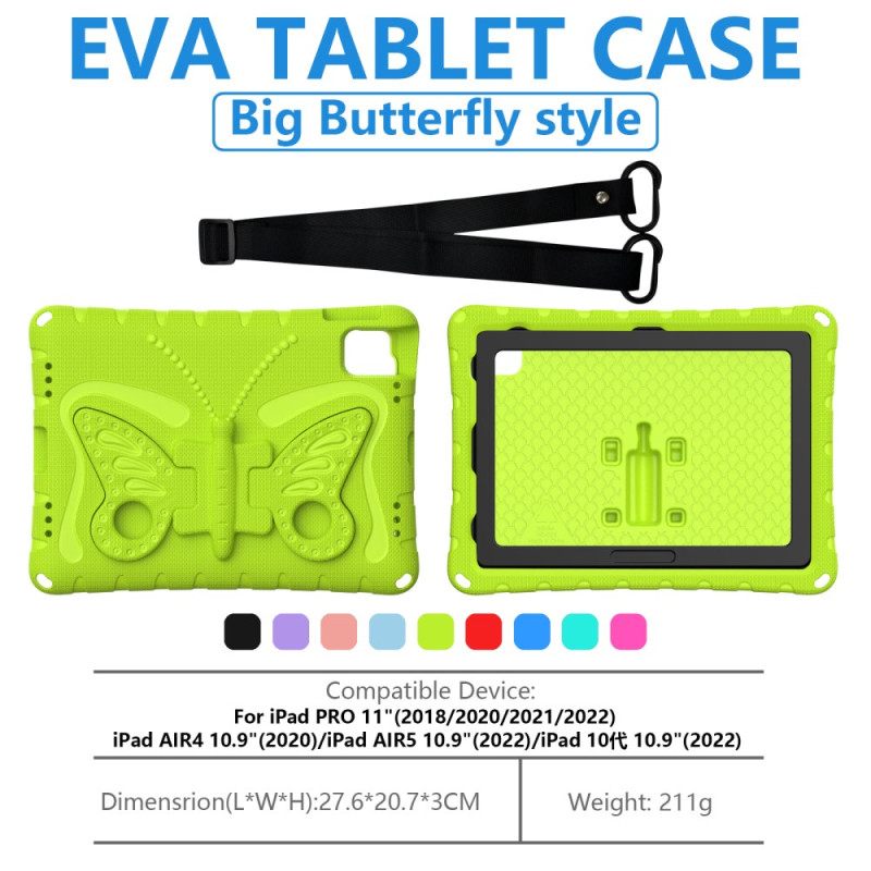 Hoesje iPad Pro 13 (2025) Vlinders