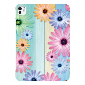 Hoesje iPad Pro 13 (2025) Zonnebloemdesign Bescherming Hoesje