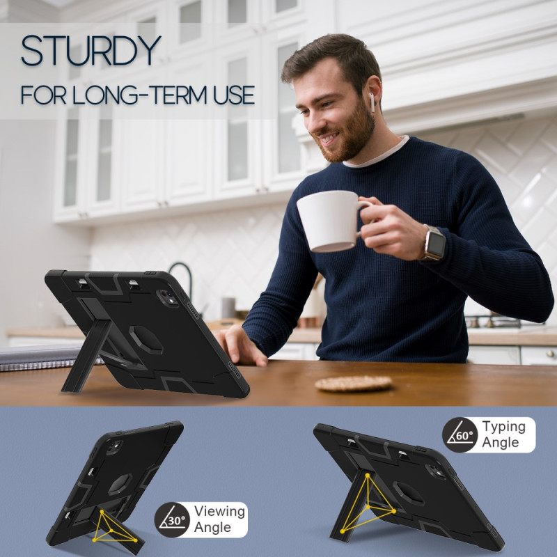 Hoesje Voor iPad Pro 13 (2025) Geïntegreerde Standaard En Stylushouder