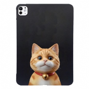 Hoesje Voor iPad Pro 13 (2025) Kortharige Kat