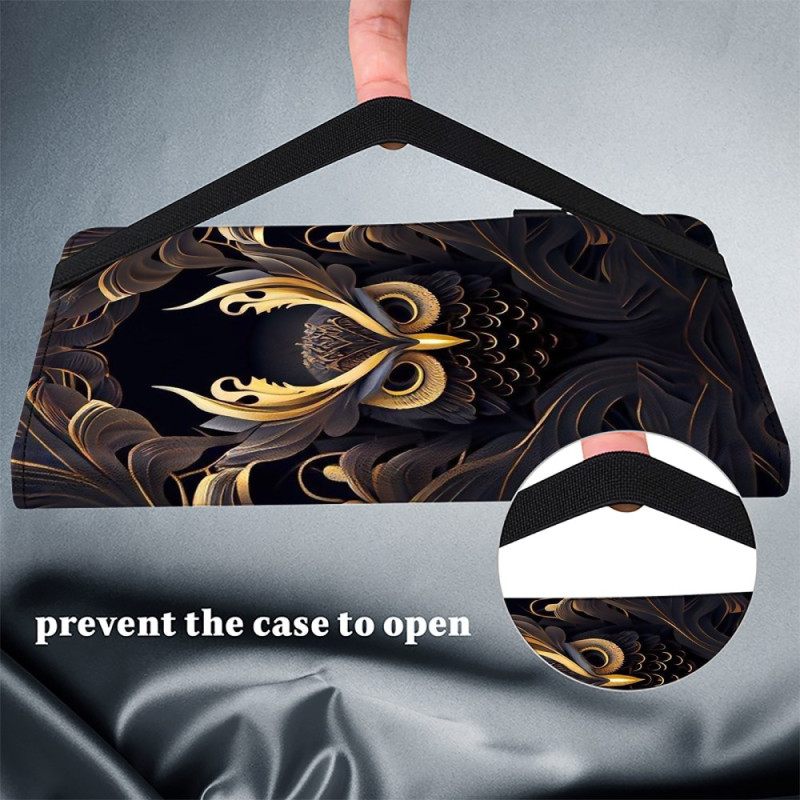 Leren Hoesje Voor iPad Pro 13 (2025) Uil