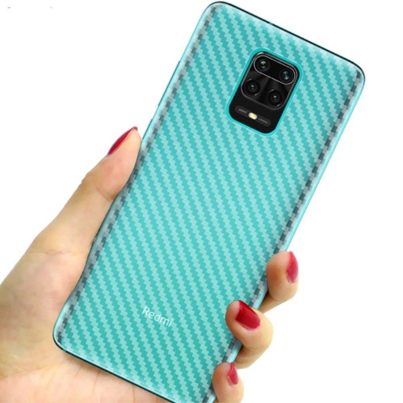 Carbon Achterste Films Voor Xiaomi Redmi Note 9 Pro (2 Stuks)