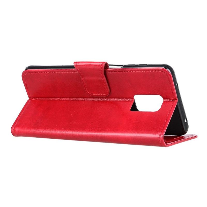 Case voor Xiaomi Redmi Note 9S / Redmi Note 9 Pro Folio-hoesje Ondersteuningsfunctie Van Kunstleer