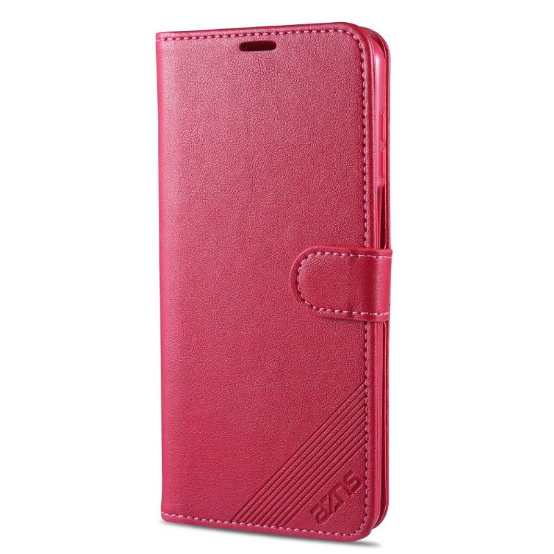 Flip Case voor Xiaomi Redmi Note 9S / Redmi Note 9 Pro Azns Retro Leder Effect
