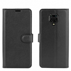 Flip Case voor Xiaomi Redmi Note 9S / Redmi Note 9 Pro Portemonnee Leren Lederen Stijl