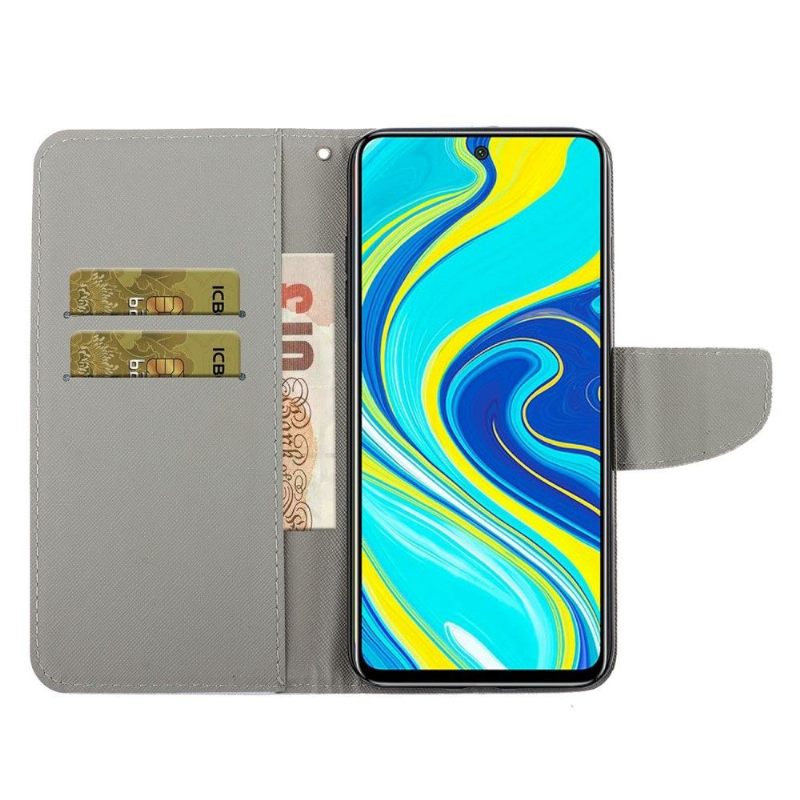 Folio-hoesje voor Xiaomi Redmi Note 9S / Redmi Note 9 Pro Azteekse