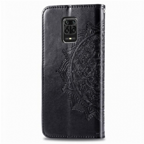 Folio-hoesje voor Xiaomi Redmi Note 9S / Redmi Note 9 Pro Mandala-kaarthouder