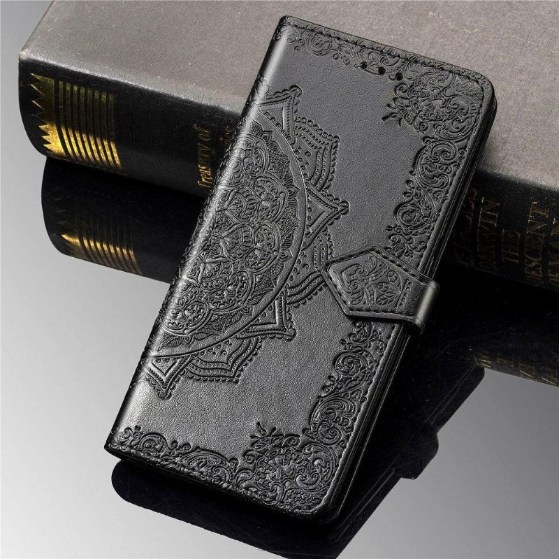 Folio-hoesje voor Xiaomi Redmi Note 9S / Redmi Note 9 Pro Mandala-kaarthouder