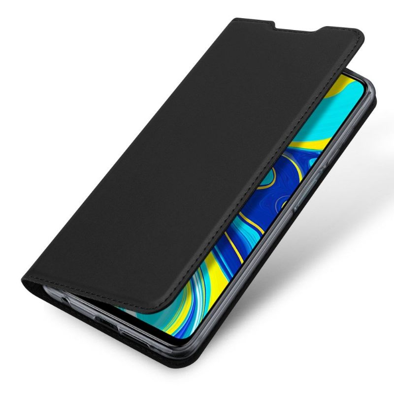 Folio-hoesje voor Xiaomi Redmi Note 9S / Redmi Note 9 Pro Satijnen Coating