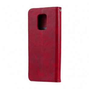 Folio-hoesje voor Xiaomi Redmi Note 9S / Redmi Note 9 Pro Zak Met Rits