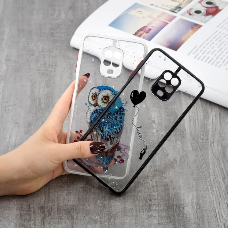 Hoesje voor Xiaomi Redmi Note 9S / Redmi Note 9 Pro Neergestreken Uil