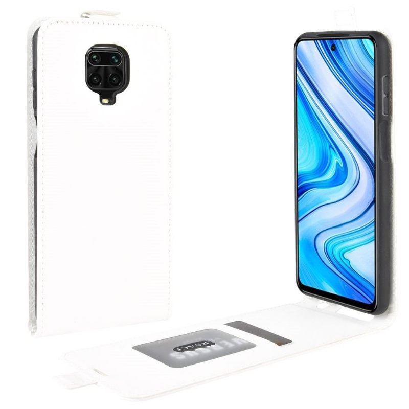 Leren Hoesje voor Xiaomi Redmi Note 9S / Redmi Note 9 Pro Bescherming Folio-hoesje Kunstleer Verticaal