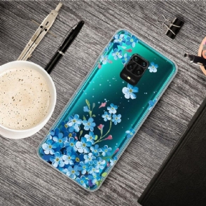 Telefoonhoesje voor Xiaomi Redmi Note 9S / Redmi Note 9 Pro Bescherming Limoniumbloem