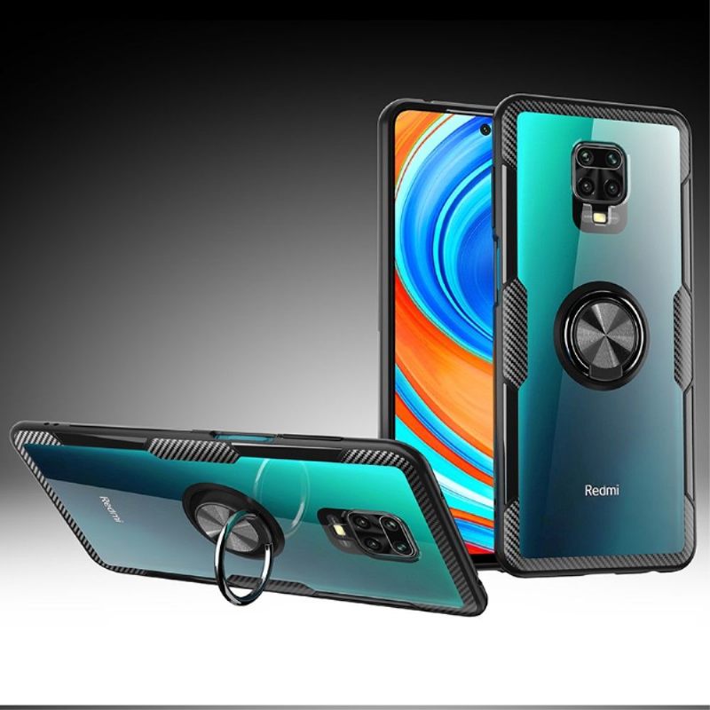 Telefoonhoesje voor Xiaomi Redmi Note 9S / Redmi Note 9 Pro Transparante Vinger
