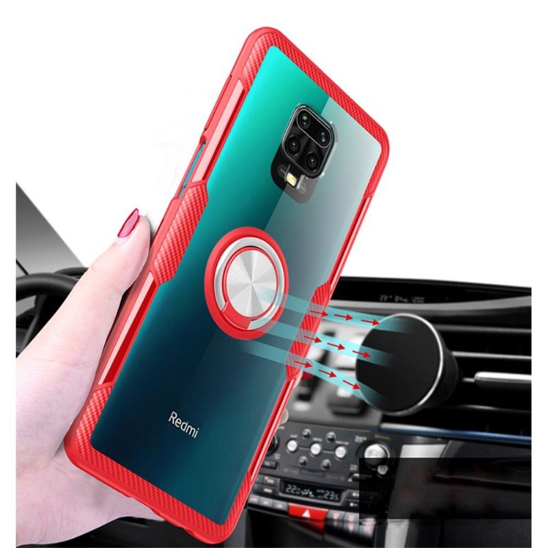 Telefoonhoesje voor Xiaomi Redmi Note 9S / Redmi Note 9 Pro Transparante Vinger