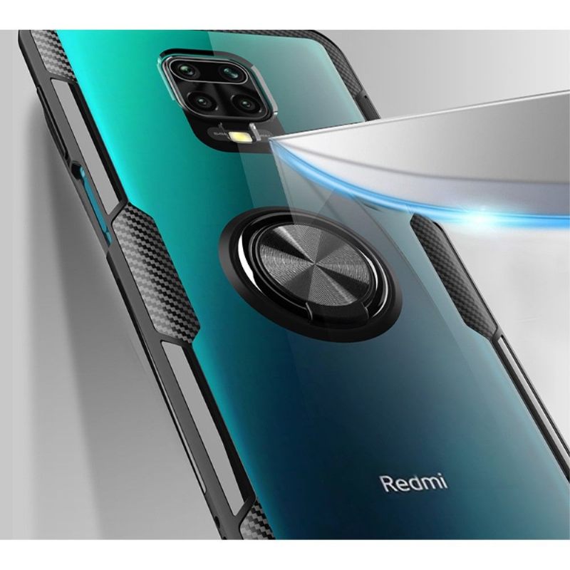 Telefoonhoesje voor Xiaomi Redmi Note 9S / Redmi Note 9 Pro Transparante Vinger