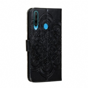 Folio-hoesje voor Huawei Y6p Mandala-kaarthouder