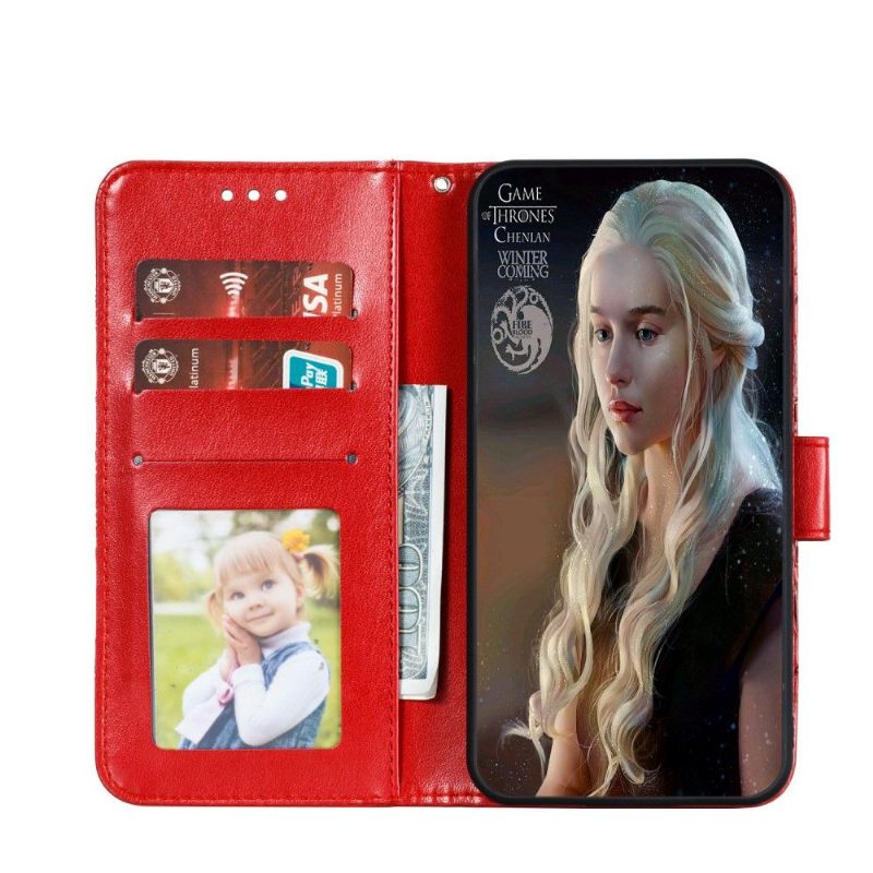 Folio-hoesje voor Huawei Y6p Mandala-kaarthouder