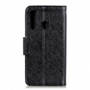 Folio-hoesje voor Huawei Y6p Verouderde Lederen Stijl