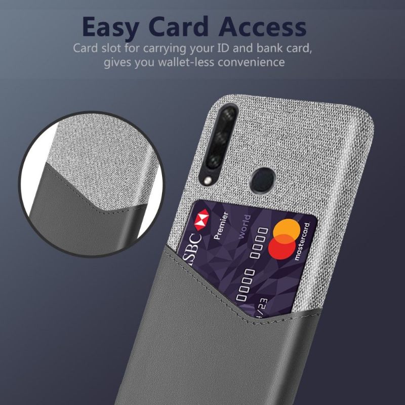 Hoesje voor Huawei Y6p Olympus Leereffect