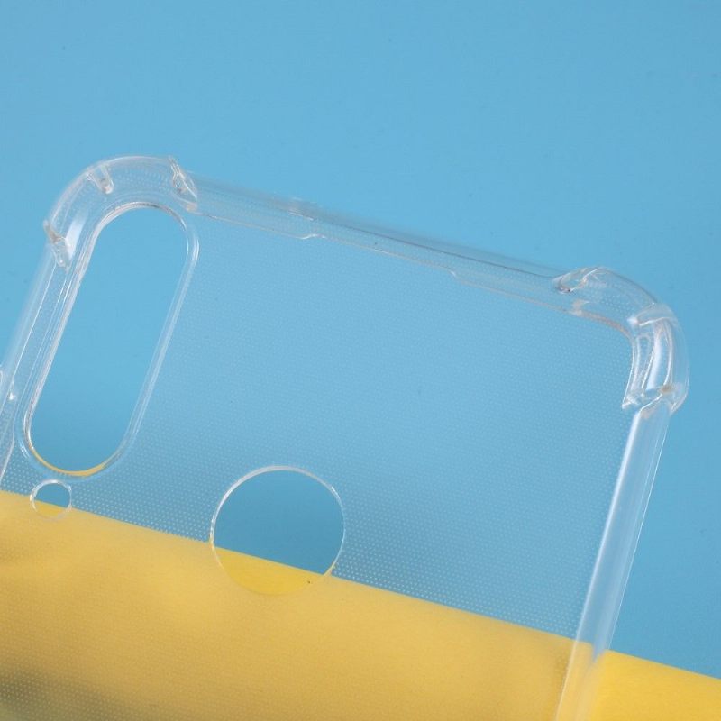 Hoesje voor Huawei Y6p Transparante Versterkte Hoeken
