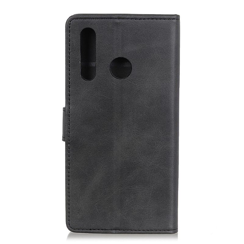 Leren Hoesje voor Huawei Y6p Bescherming Marius Mat Leereffect
