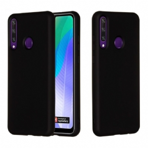 Telefoonhoesje voor Huawei Y6p Bescherming Puro Vloeibare Siliconen
